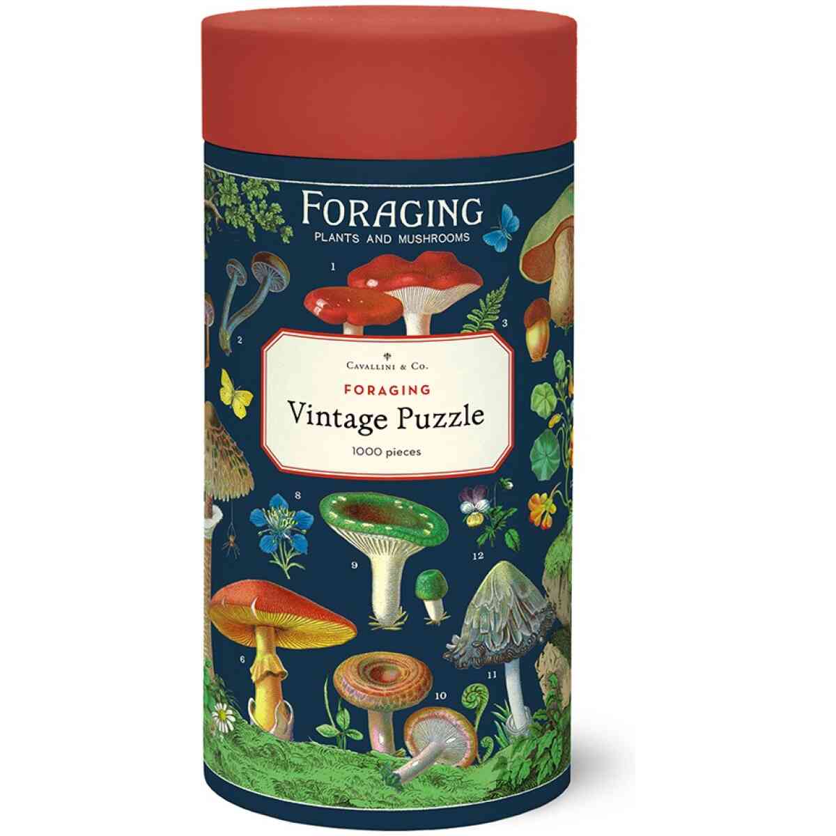 Cavallini & Co. Foraging 1,000 Piece Puzzle