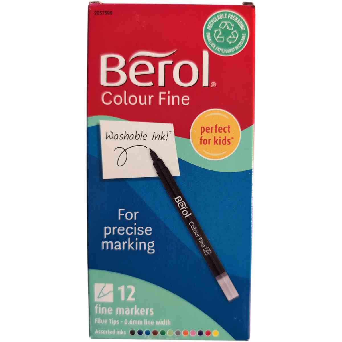 Berol Colour Broad 12 st - Tips 0.6mm