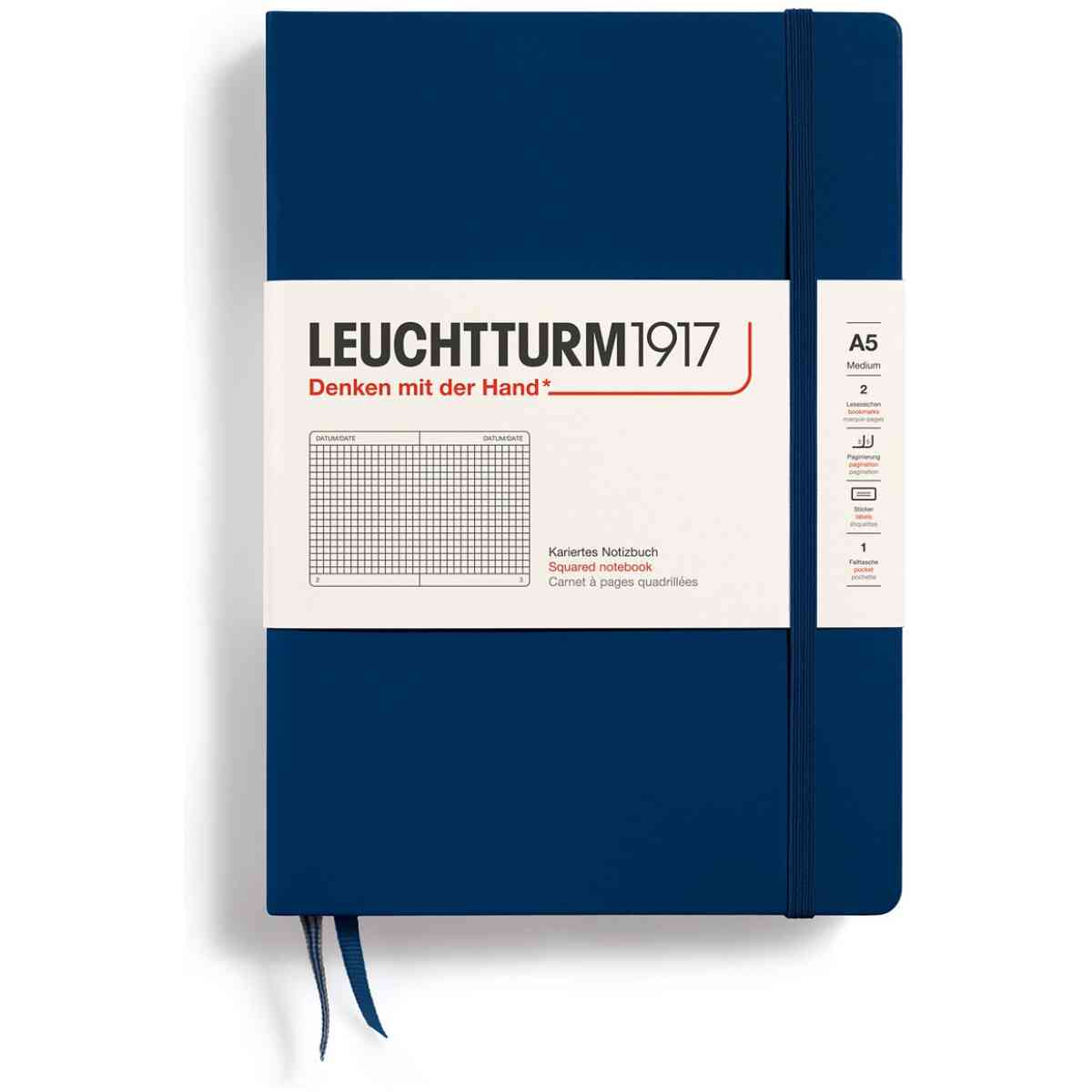 Leuchtturm1917 Notebook A5 Hard Squared - Bild 4