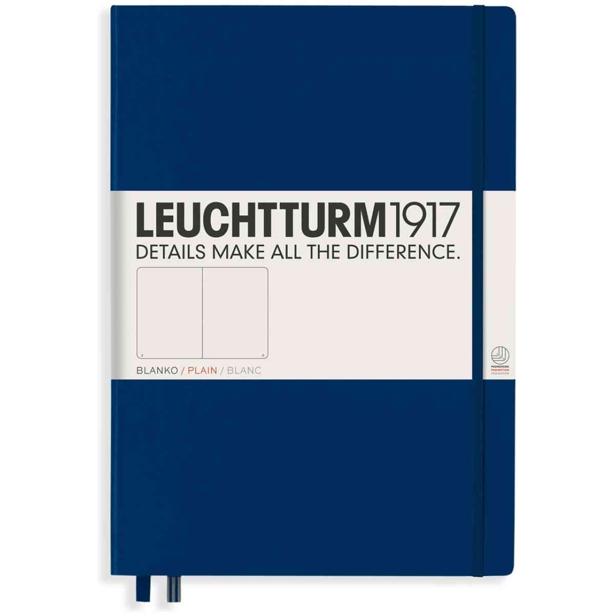 Leuchtturm1917 Notebook  A4 Classic Olinjerad