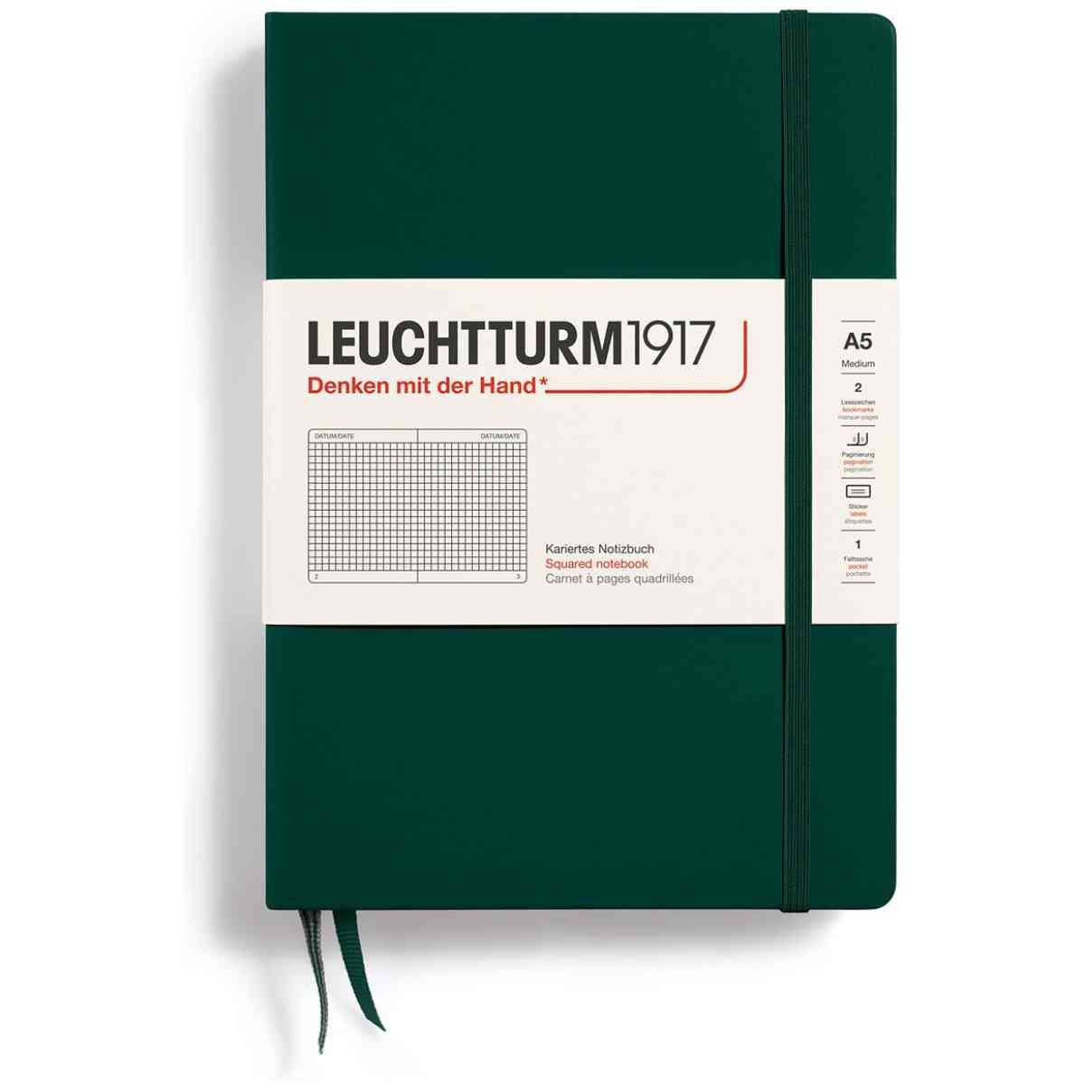 Leuchtturm1917 Notebook A5 Hard Squared - Bild 5