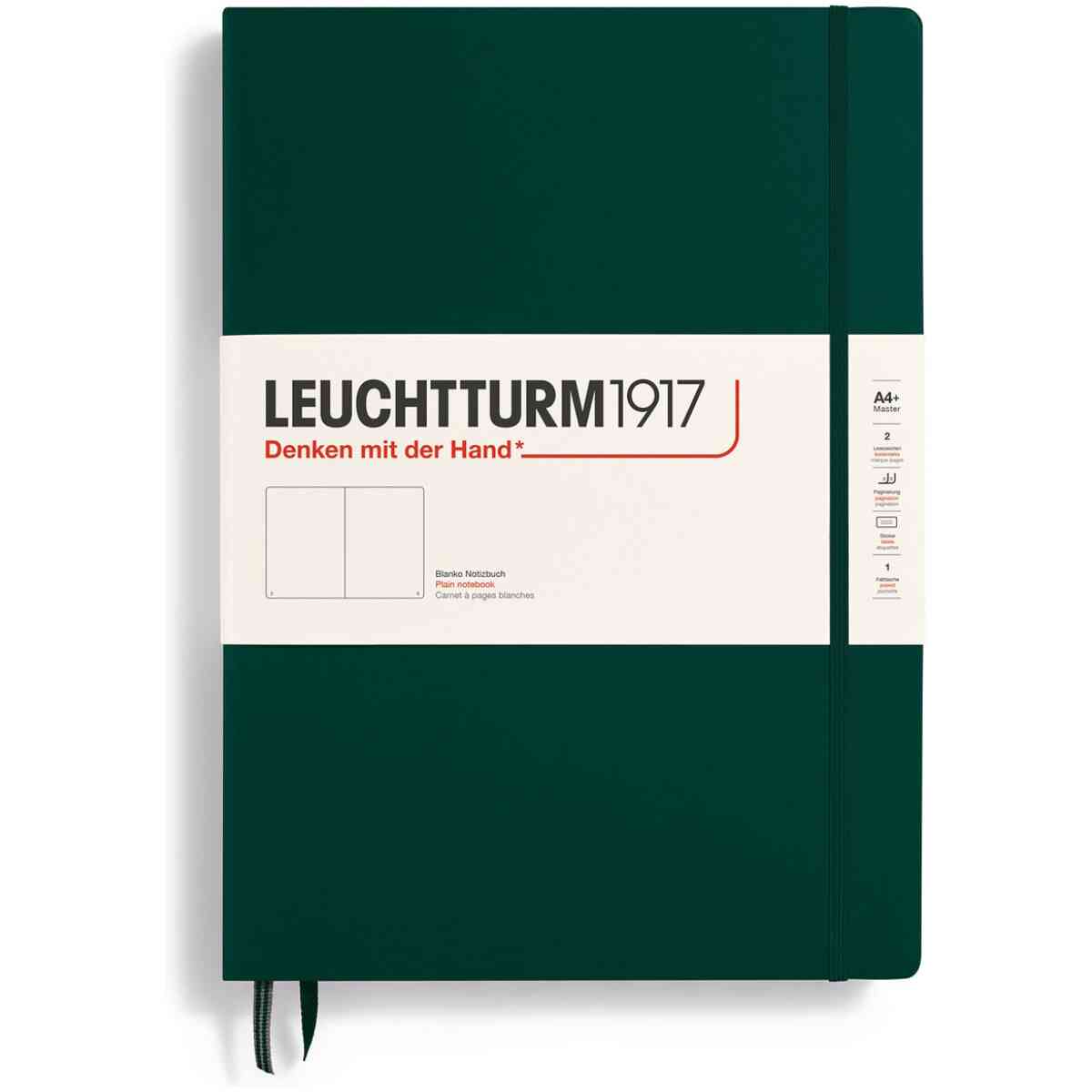 Leuchtturm1917 Notebook  A4 Classic Olinjerad - Bild 2