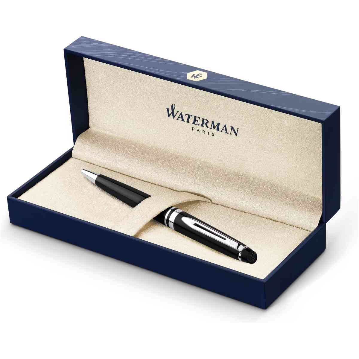 Waterman Expert Matte Black Chrome Kulspetspenna - Bild 2