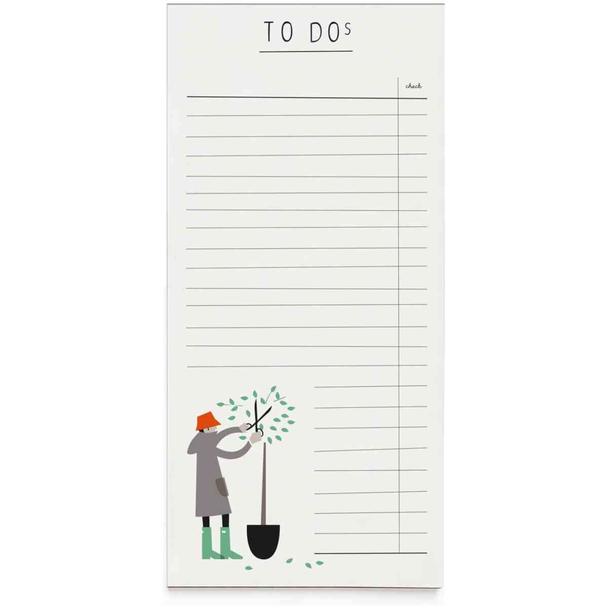 To do Gardener Notepad, DIN lang