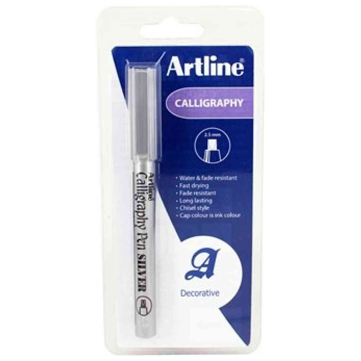 Artline 993 Calligraphy silver New 1-Blister