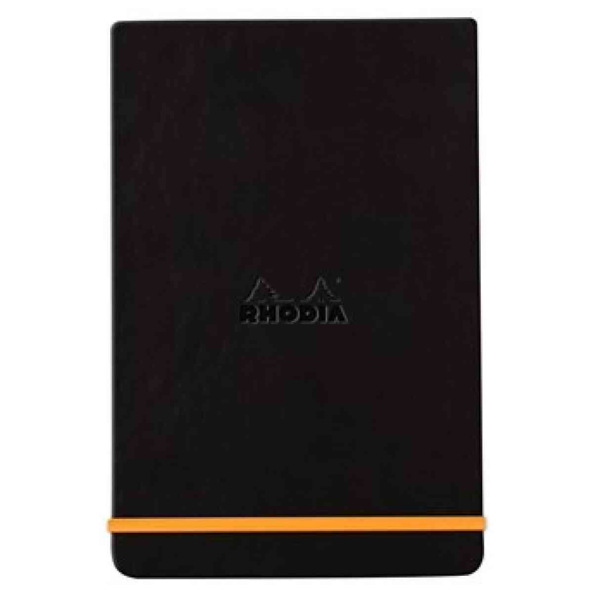 Rhodiarama Webnotepad 9x14 L black