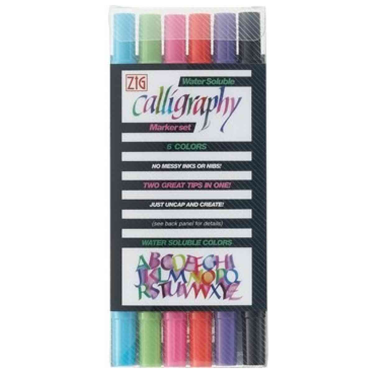 ZIG Calligraphy II TC-3100 6-pack