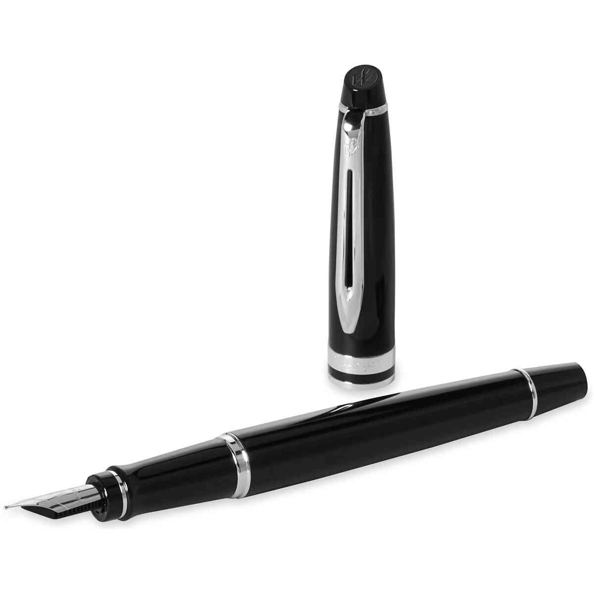 Waterman Expert Matte Black Chrome Reservoarpenna