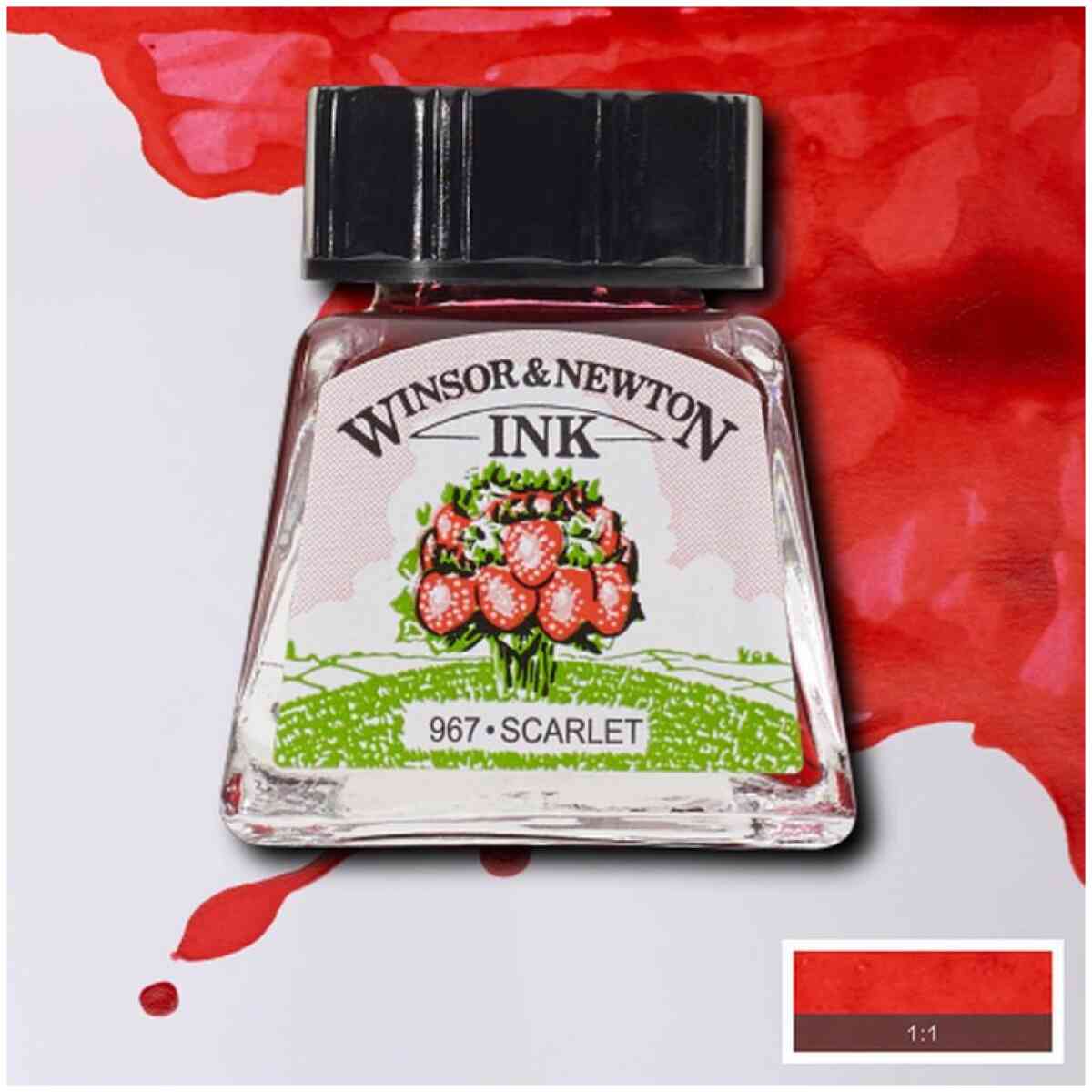 Tusch Winsor & Newton 14ml Scarlet 601 (6F)