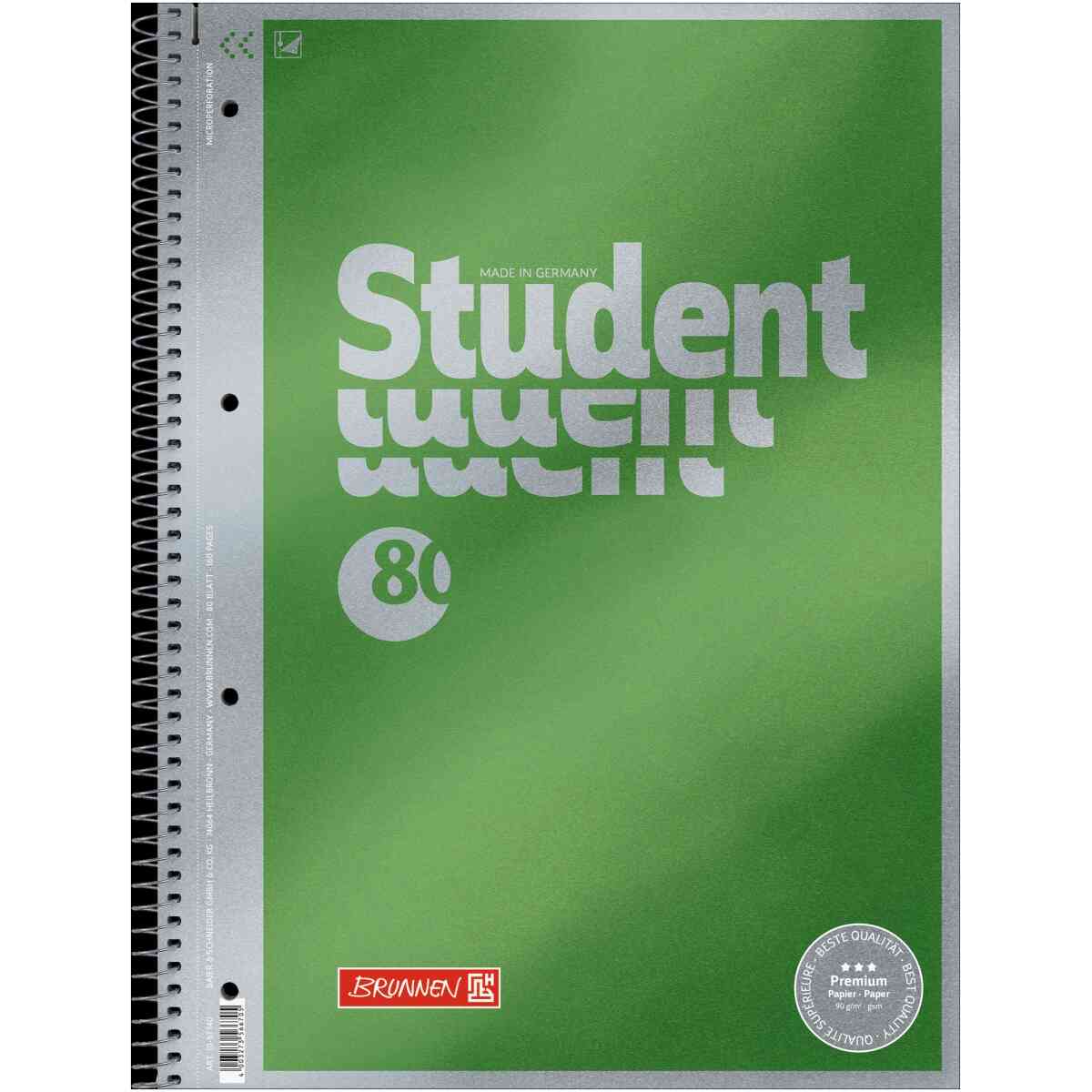 Collegeblock Premium Student  A4 - Bild 2