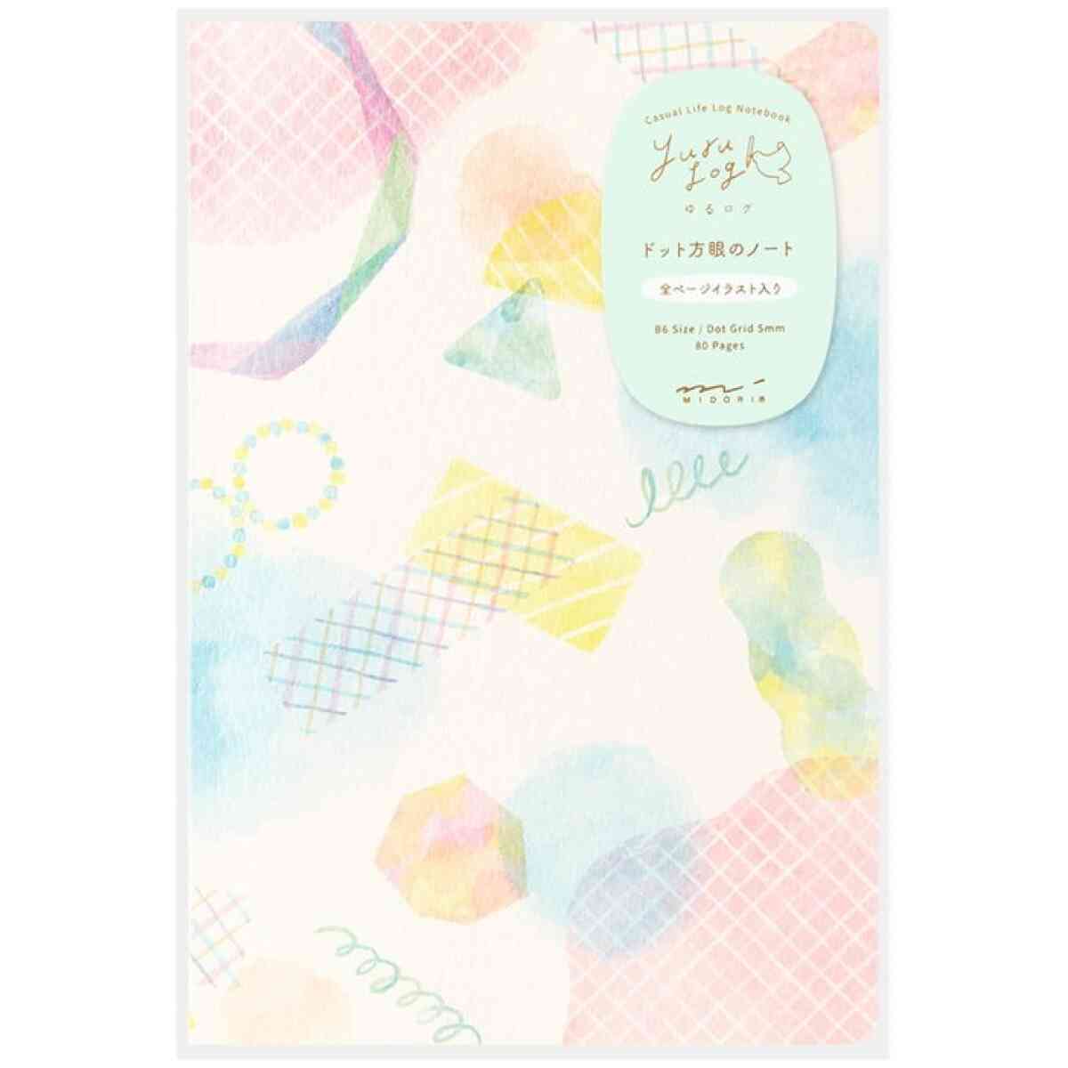 Yuru Log Notebook B6 Watercolour