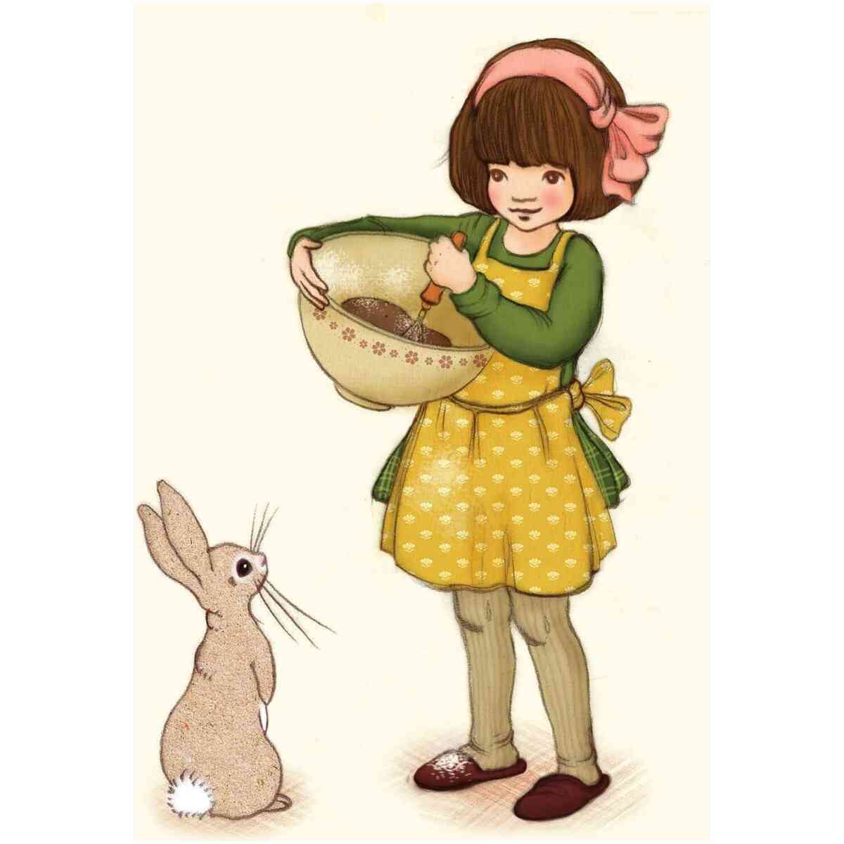 Baking with Belle, Postcard