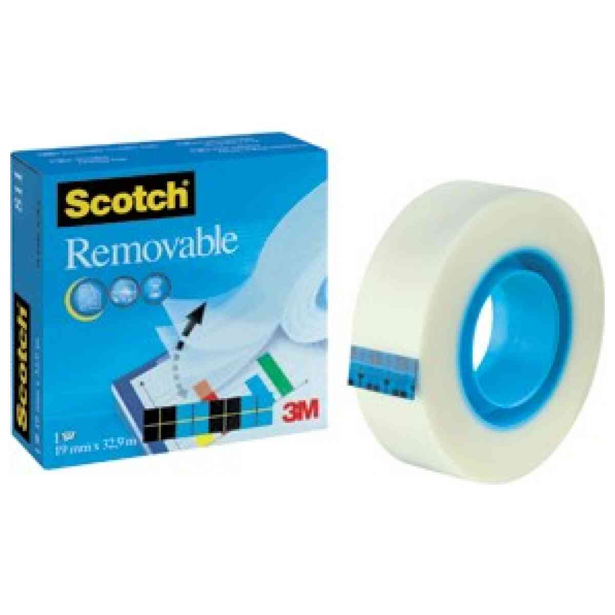 Scotch 811 magic tejp 19 mm x 3avtagbar