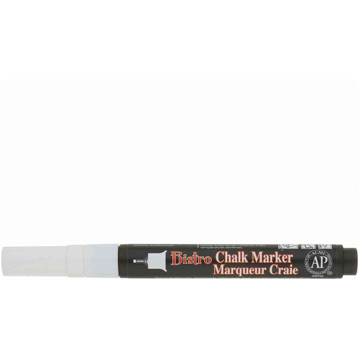 Bistro Chalk Marker Extra Fine Point - White