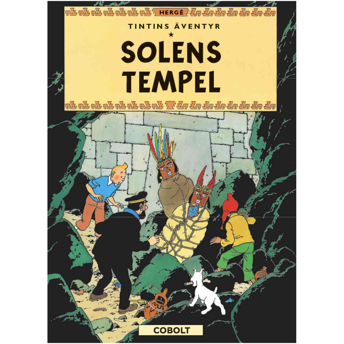 Tintins äventyr 14 : Solens Tempel