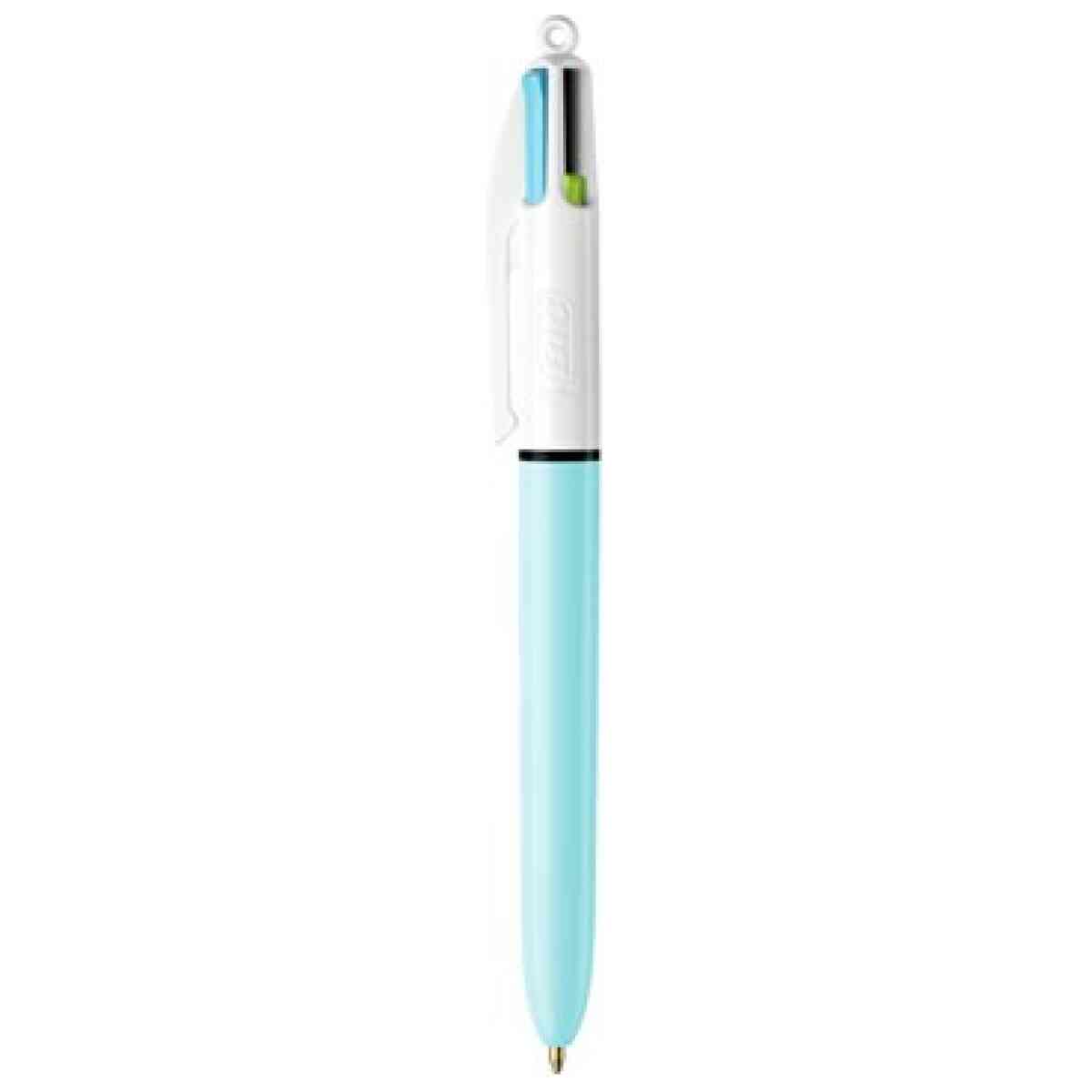 Bic 4-Färgskulpenna Fun pastell