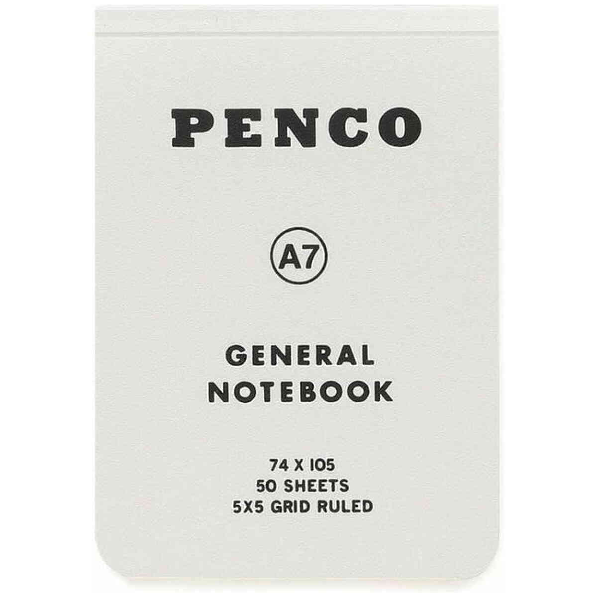 Soft PP Notebook A7 White