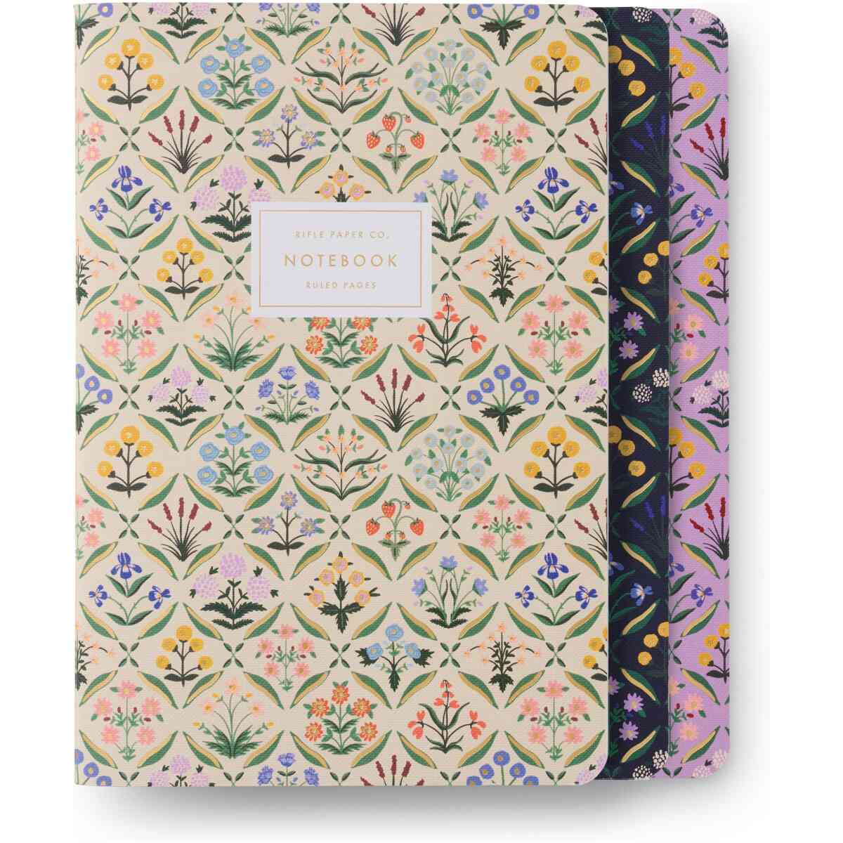 Set of 3 Estee Stitched Notebook Set