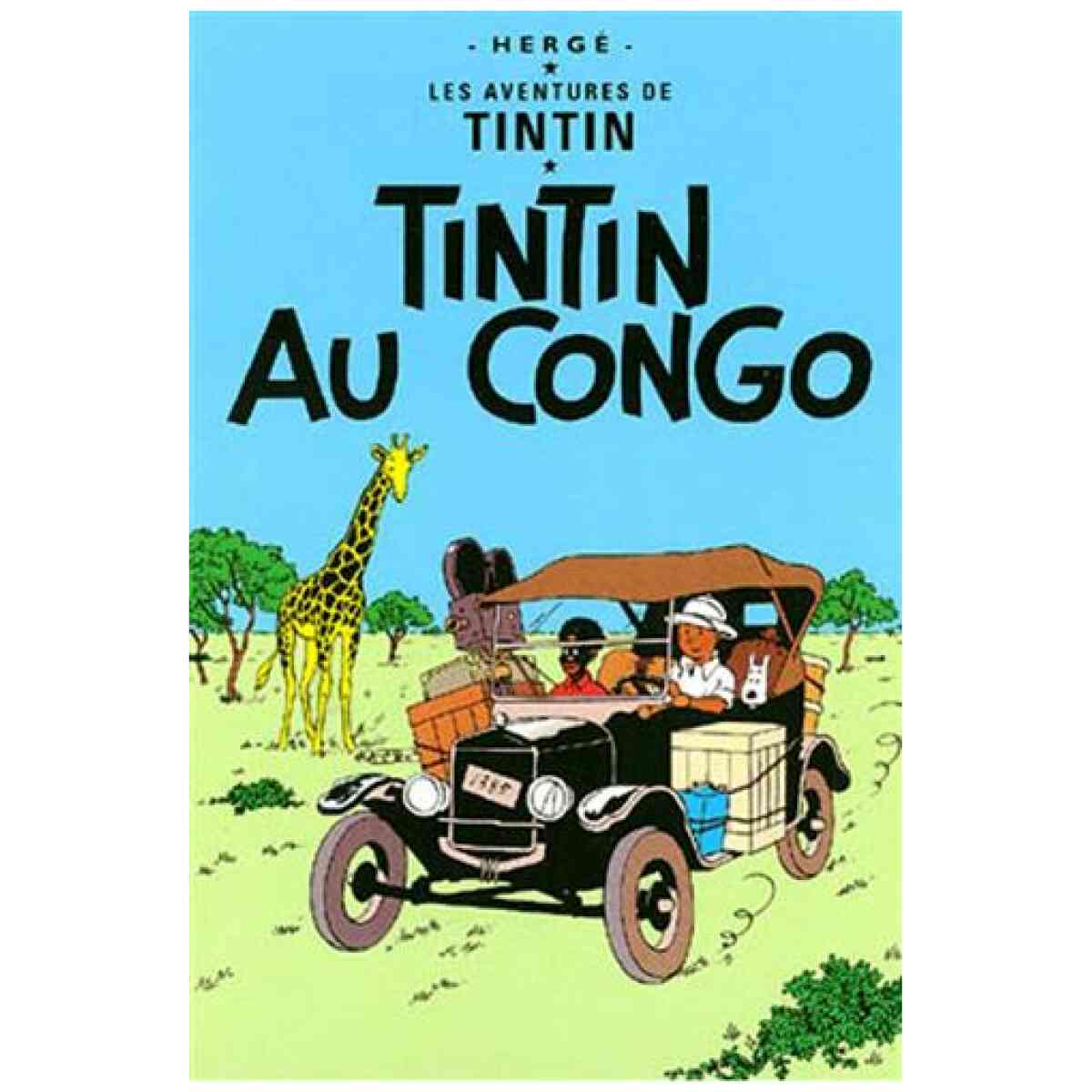 Tintin au Congo/Tintin i Kongo - Vykort