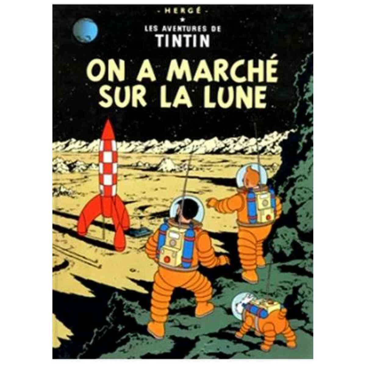 On a marche sur la Lune/Månen Tur och Retur del 2 - Vykort