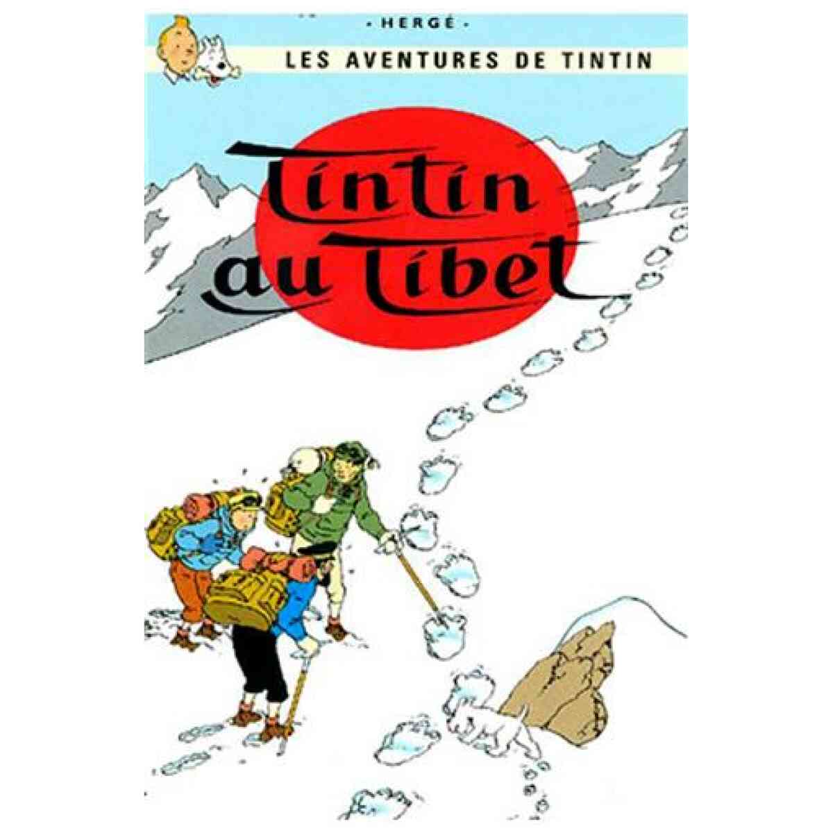 Tintin au Tibet/Tintin i Tibet - Vykort