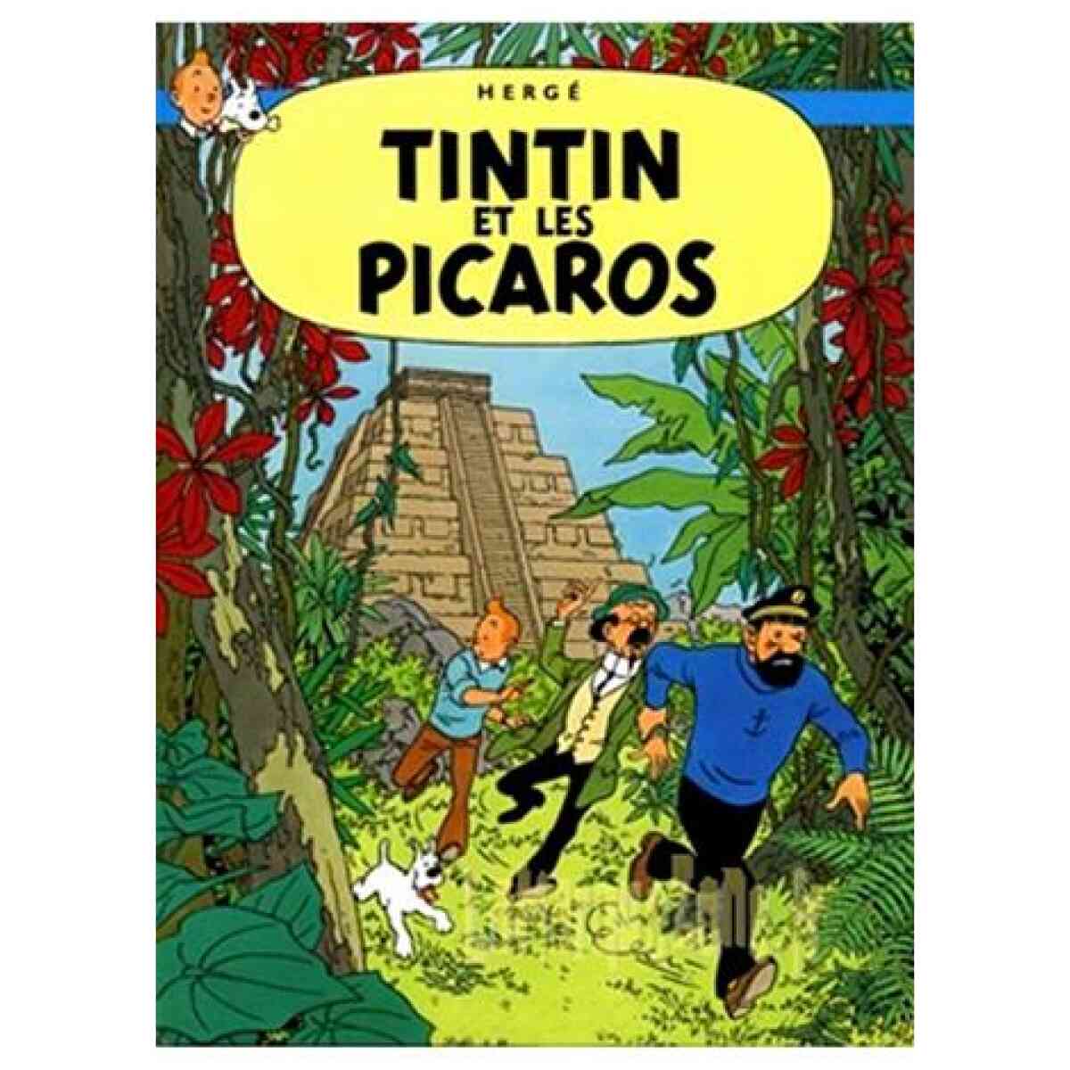 Tintin et les Picaros/Tintin hos Gerillan - Vykort