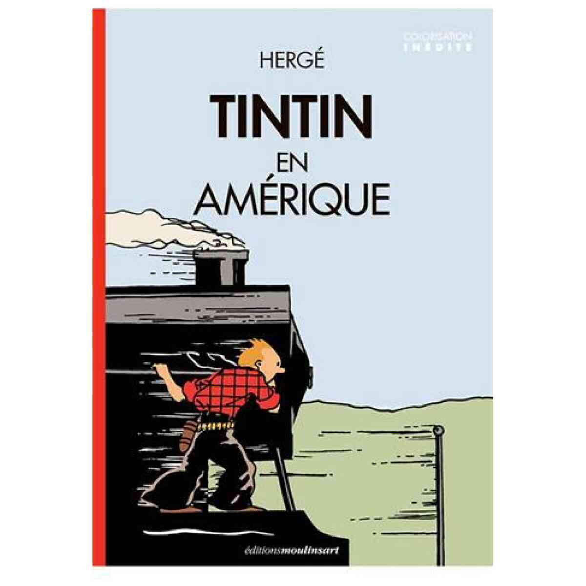 Tintin en Amérique/Tintin i Amerika - Vykort