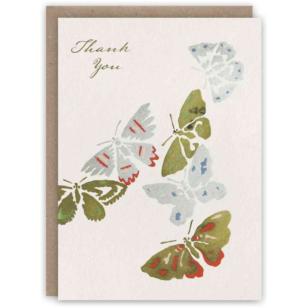 Chō Senshu Butterflies II Notecard Set