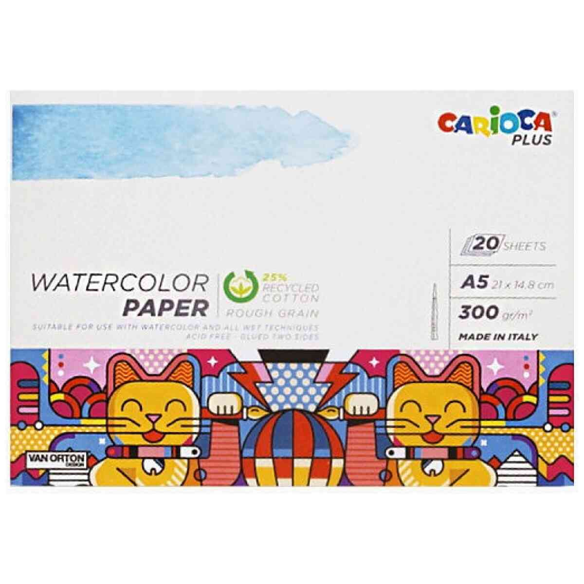 Carioca Plus Watercolor pad - A5