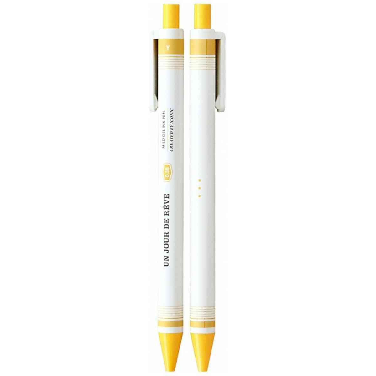 Mild Gel Pen 0.38mm Yellow