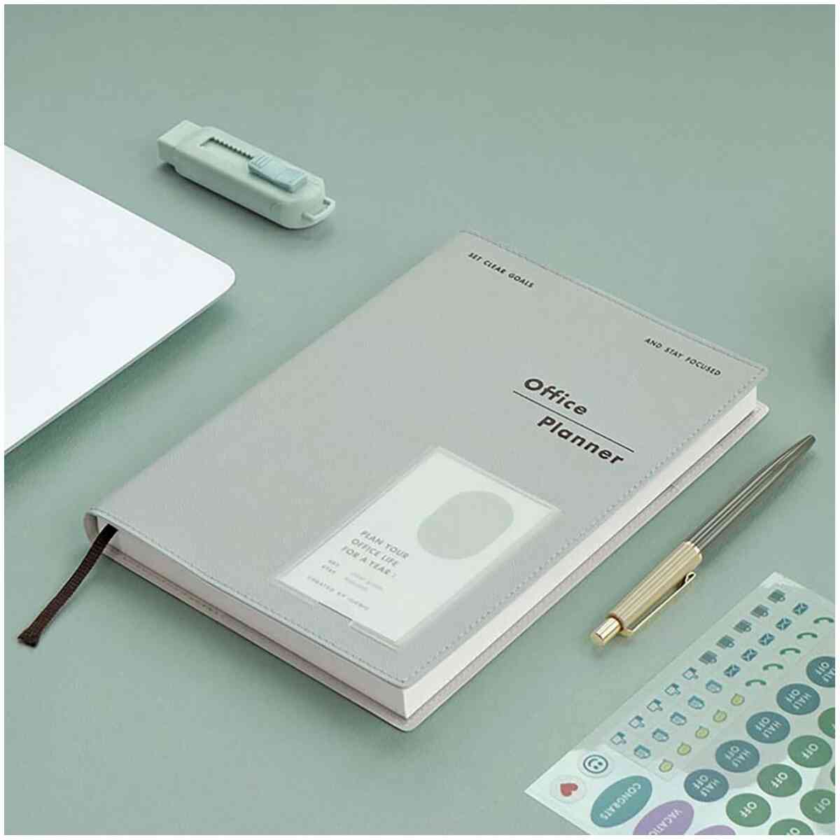 Office Planner 03 Mint Grey