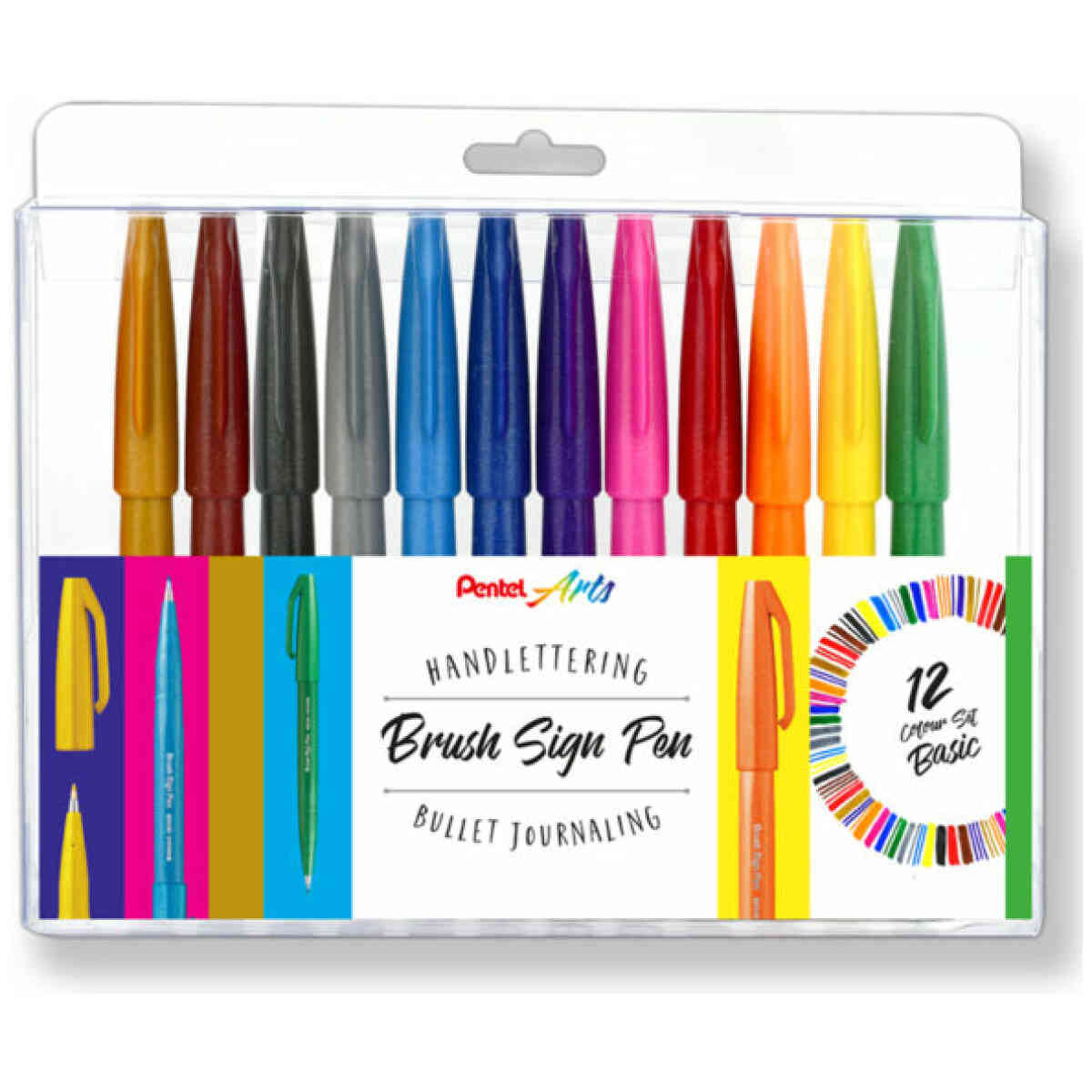 Brush Sign Pen – Set m. 12 st