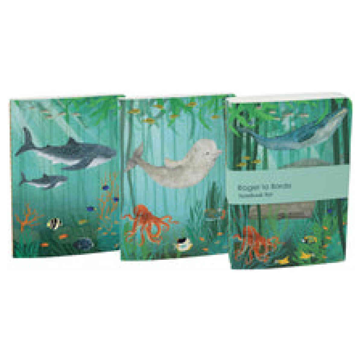 Whale Song A6 Exercise Books set