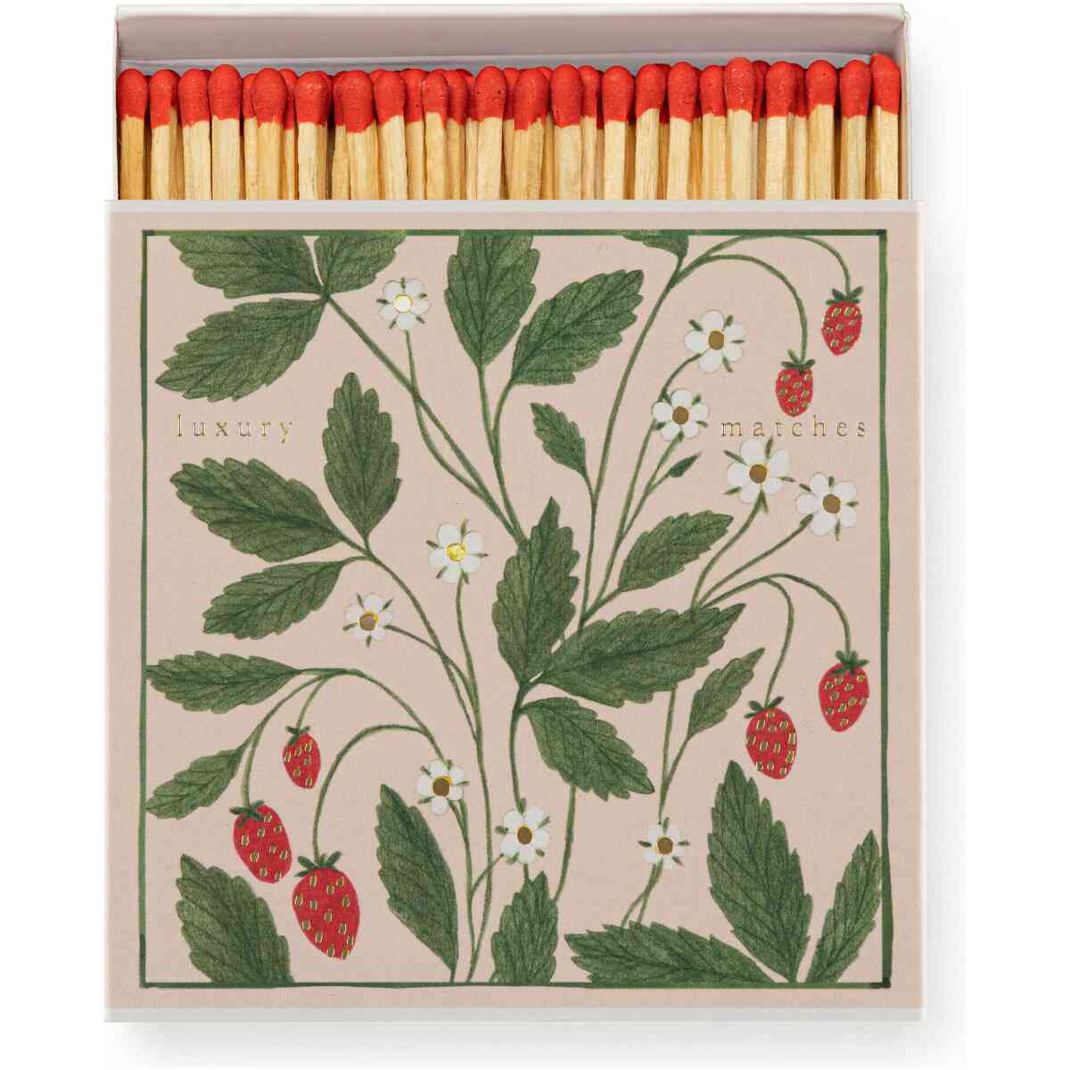 Strawberry Matches by Wanderlust Paper Co.